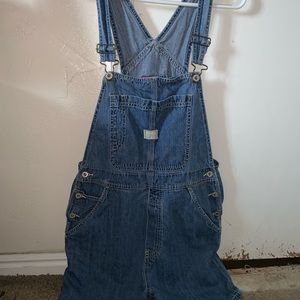 Overall Shorts